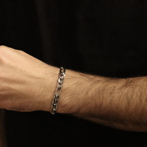 YDA Figaro Chain Bracelet 8 mm