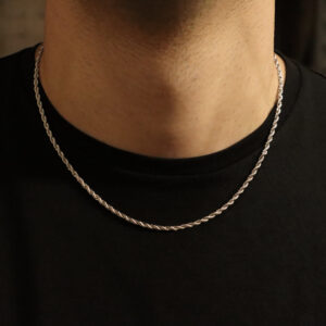 YDA Rope Chain Necklace 3 mm