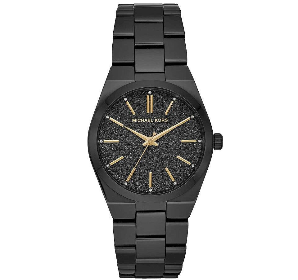 Michael Kors MK6625 Sparkling Black Wristwatch for Women