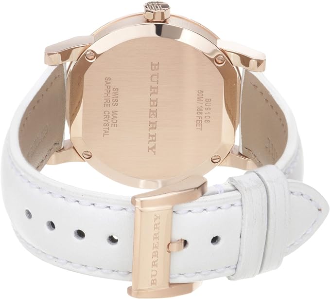 Burberry BU9108 Women's Leather Strap Watch