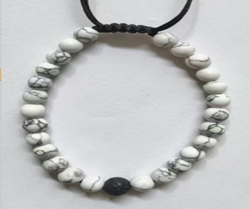 Men's BW white Bracelet
