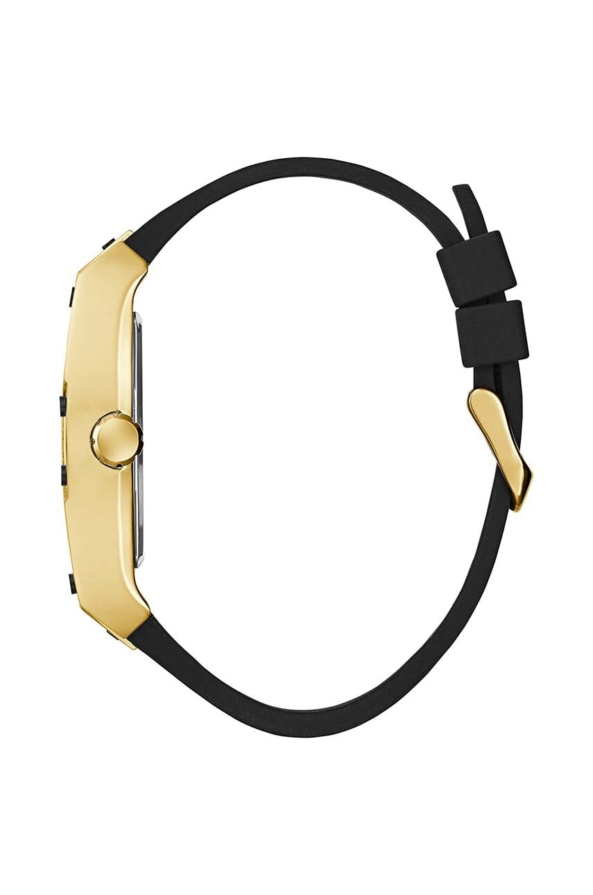 GUESS GW0500G1 Men's Gold-Tone and Black Analog Cutout Watch - Image 4