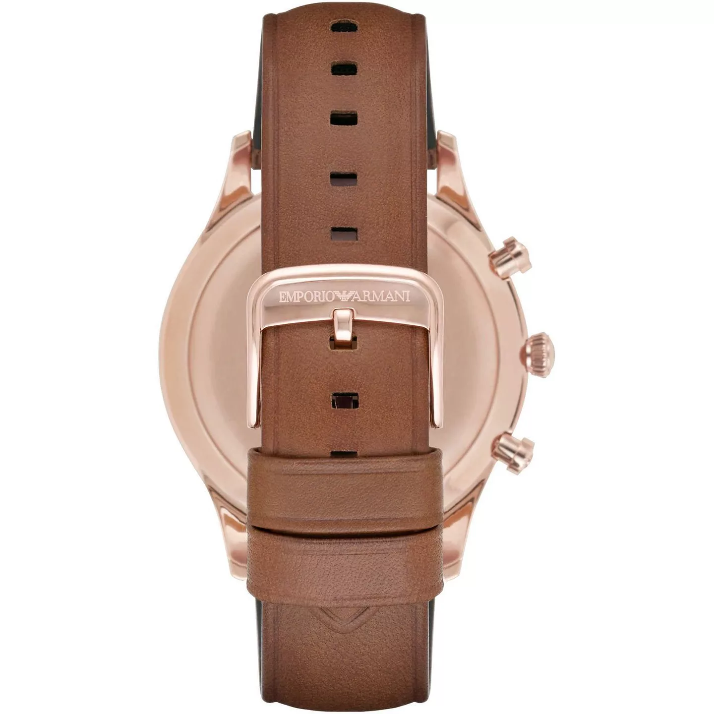 Emporio Armani AR11043 Brown Rose Gold Wristwatch for Men Emporio Armani AR11043 Brown Rose Gold Wristwatch for Men