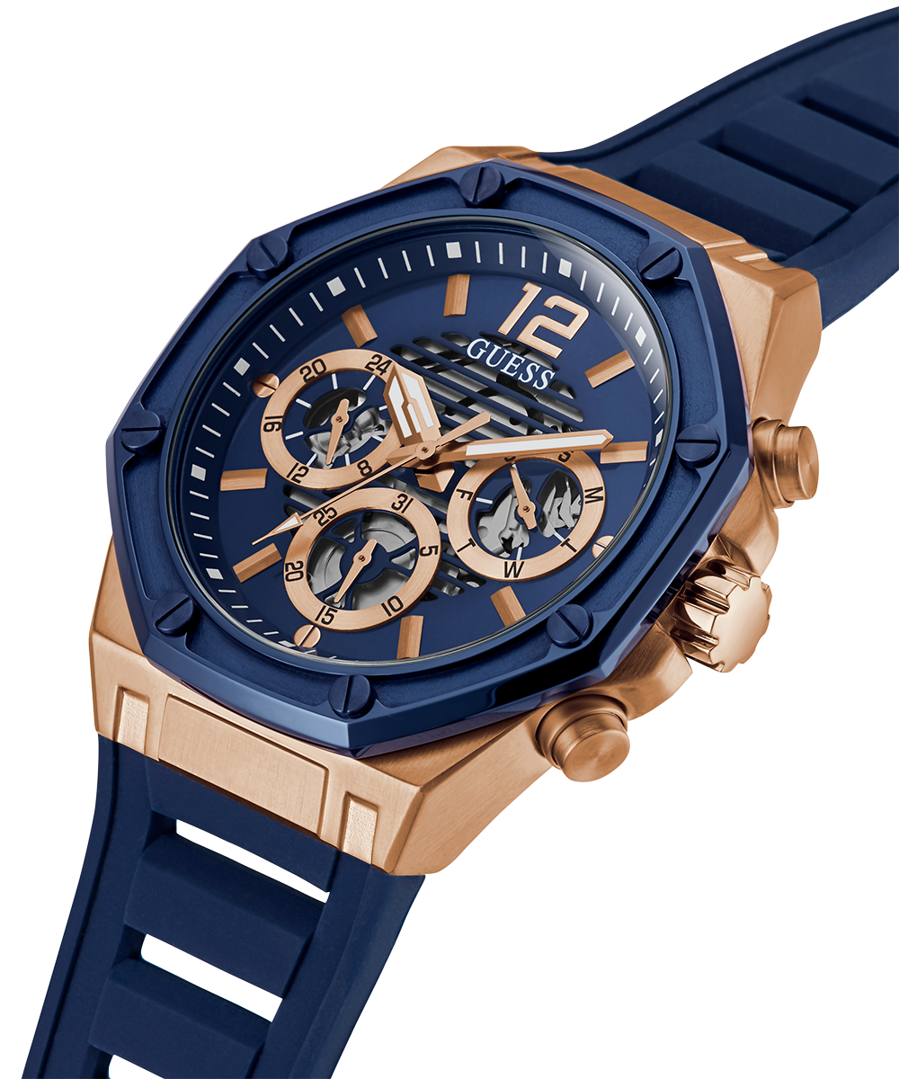 GUESS GW0263G2 44mm Multifunction Skeletonized Watch - Image 2
