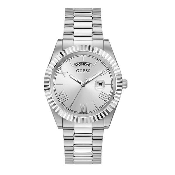 GUESS GW0265G6 silver toned Analog Stainless Steel Watch