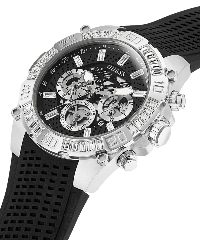 GUESS GW0333G1 Men's Multifunction Stainless Steel silver Watch - Image 4