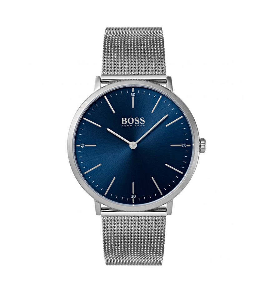 Hugo Boss HB1513541 Silver Blue Wristwatch for Men