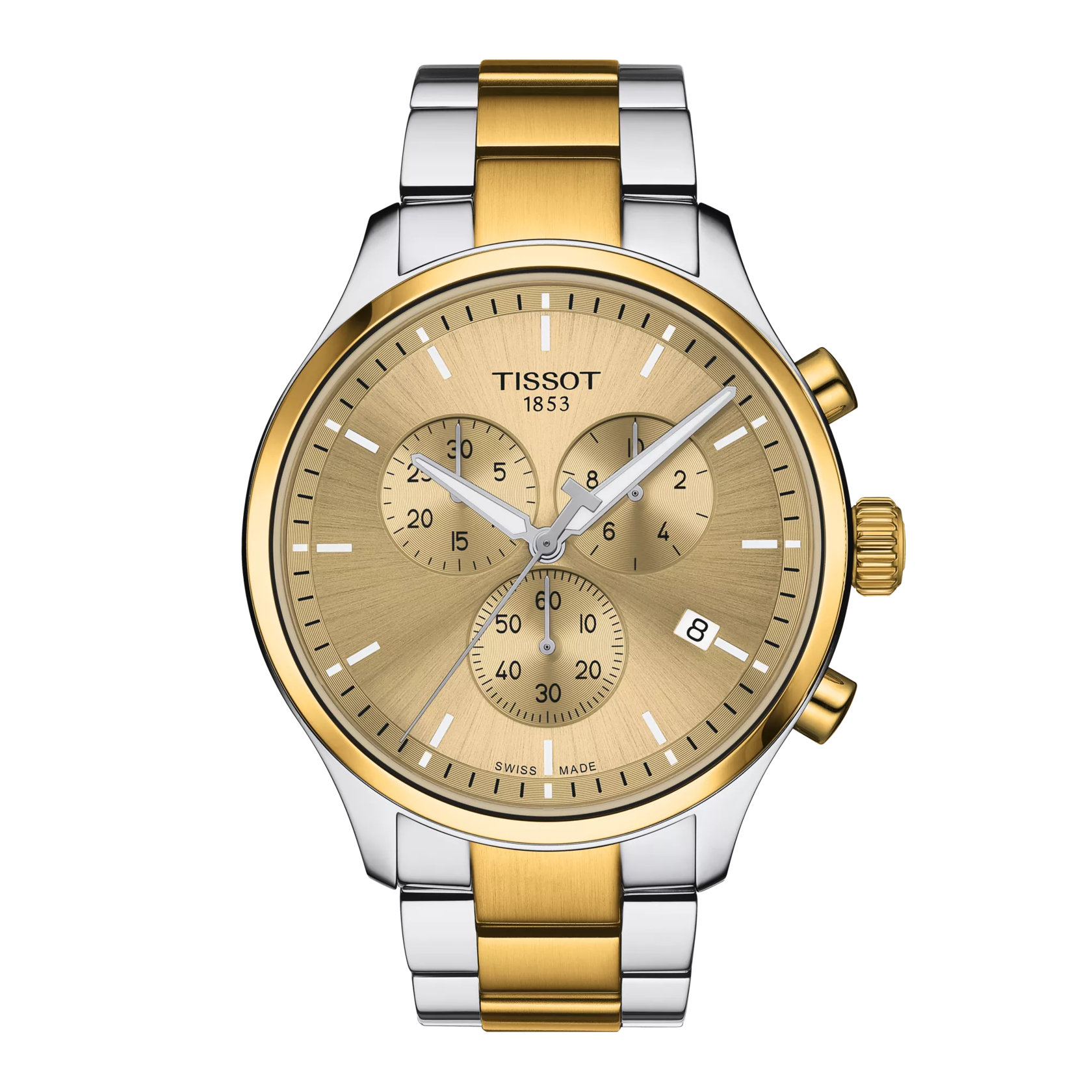 Tissot T116.617.22.021.00 Chrono XL Classic silver and gold watch for man