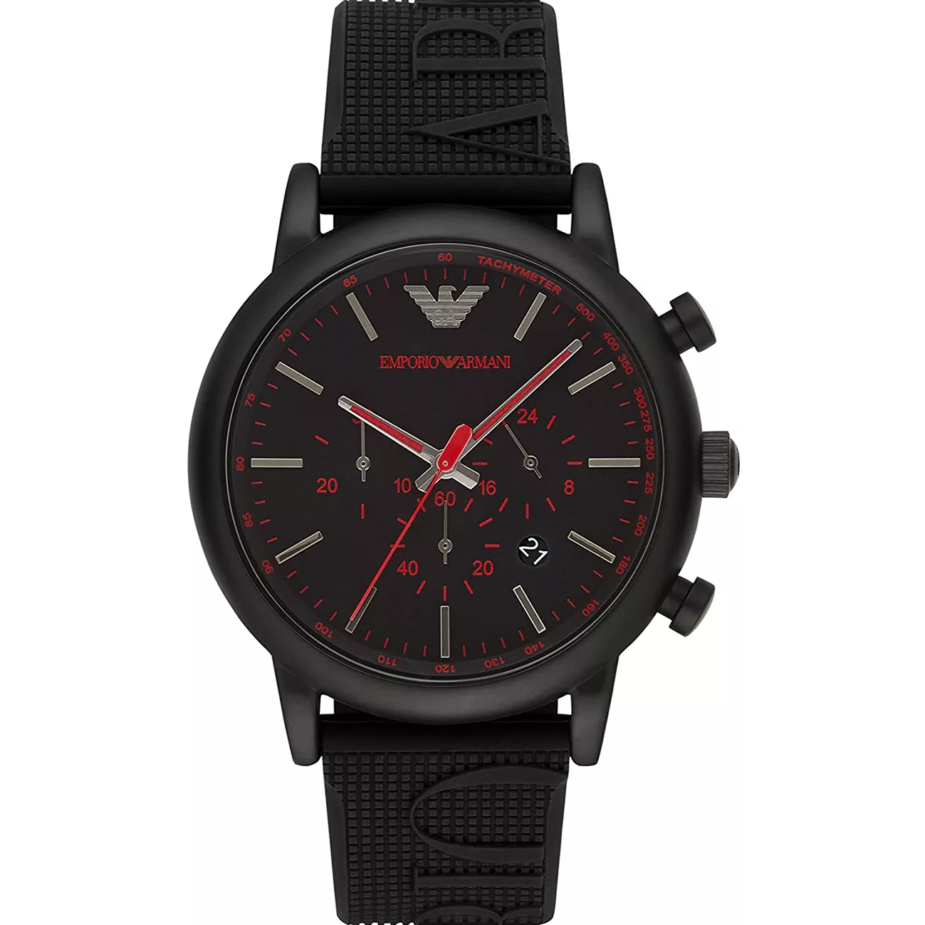 Emporio Armani AR11024 Black Quartz Wristwatch for Men Emporio Armani AR11024 Black Quartz Wristwatch for Men