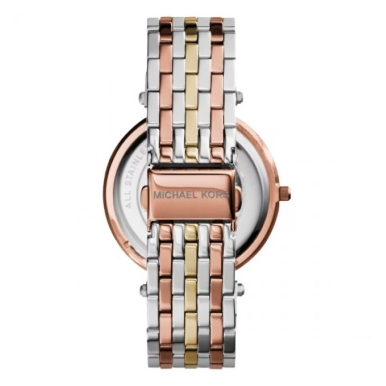 Michael Kors MK3203 Silver Rose Gold Accents Wristwatch for Women
