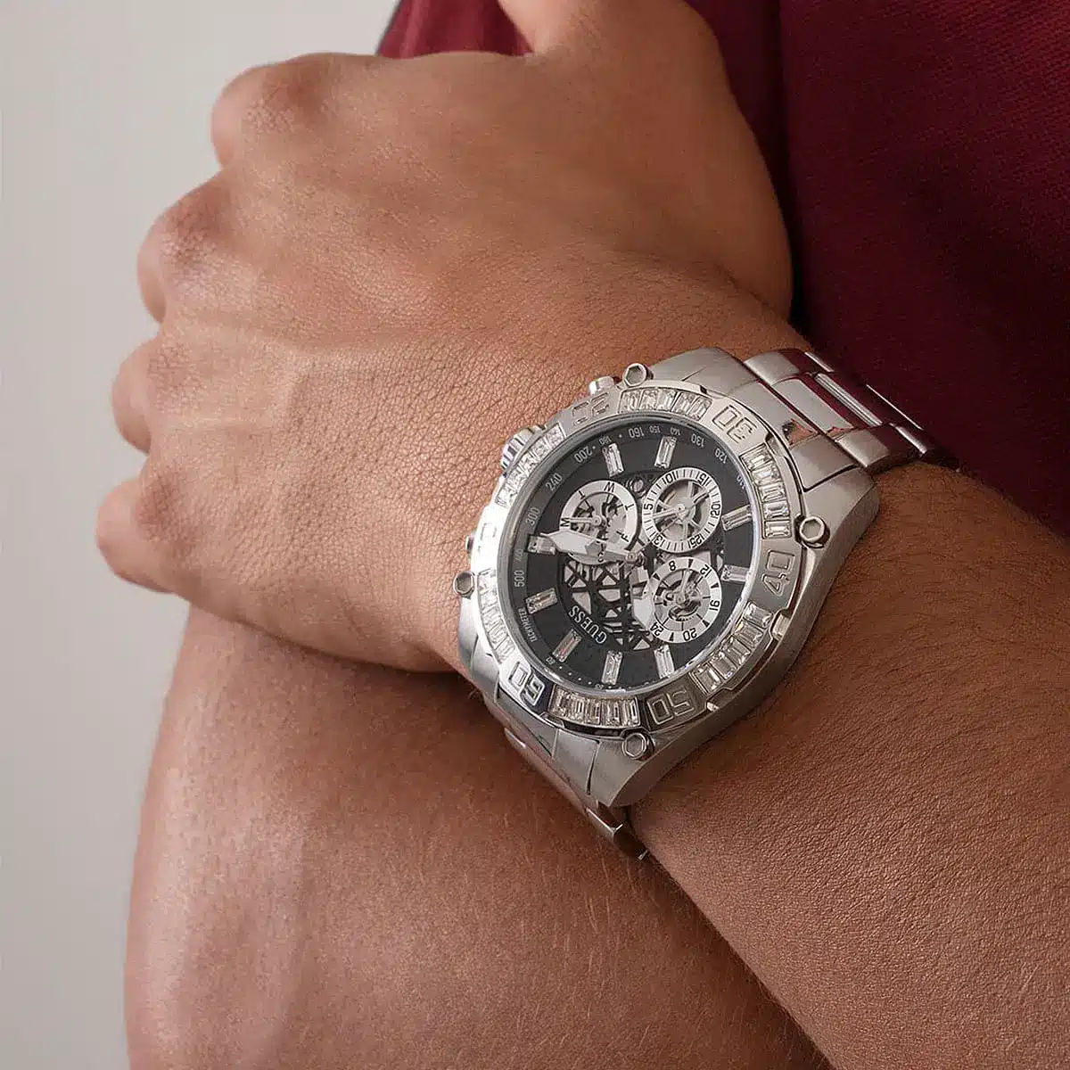 GUESS GW0390G1 Men's Sport Multifunction 46mm Watch - Image 2