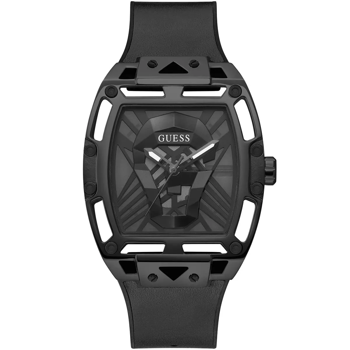 GUESS GW0500G2 Men's Black Analog Cutout Watch