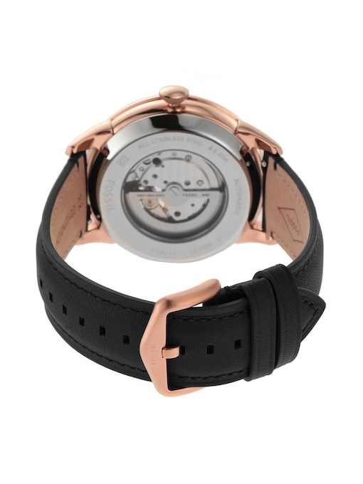 Fossil ME3170 Townsman Mechanical Automatic Movement with Leather Strap Watch for Men - Image 3