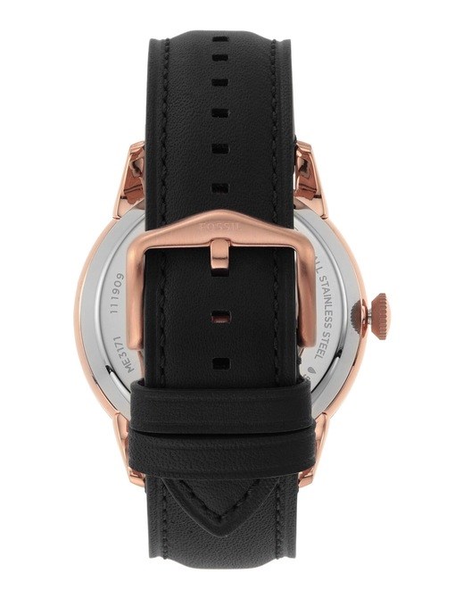 Fossil ME3170 Townsman Mechanical Automatic Movement with Leather Strap Watch for Men - Image 4