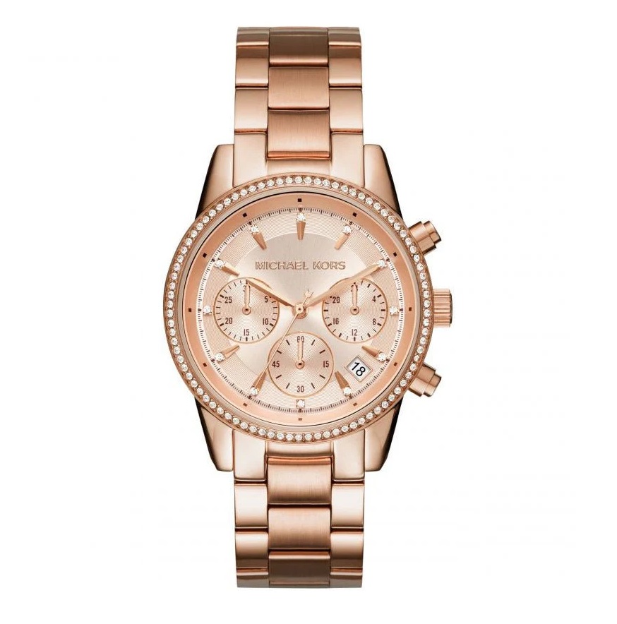 Michael Kors MK6357 Rose Gold Wristwatch for Women