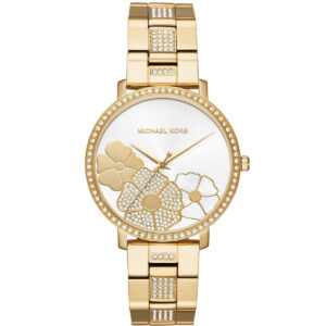 Michael Kors MK3864 Gold Flower Wristwatch for Women