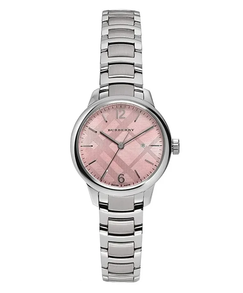 BURBERRY BU10111 Classic Silver Wristwatch for Women