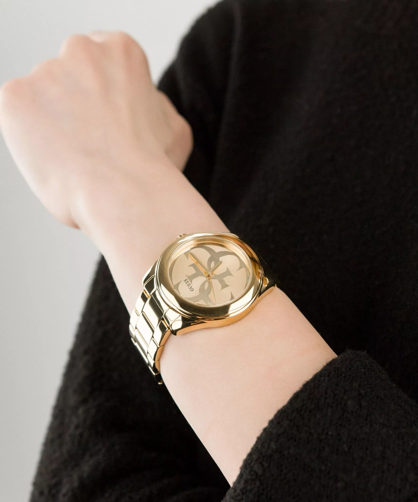 GUESS W1082L2 G-Twist gold dial Watch For Women - Image 4